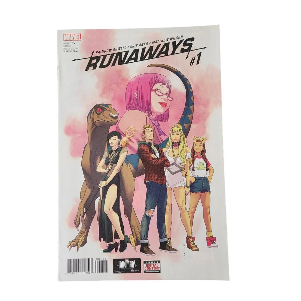 Marvel Runaways #1 2017 Comic Book Collector Bagged Boarded